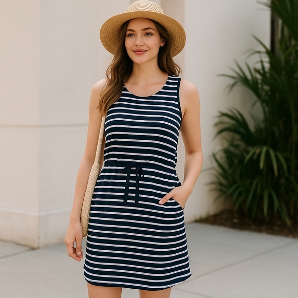 Anthropologie Seafolly Beach Edit Dress - M - NWT - Picture 1 of 7